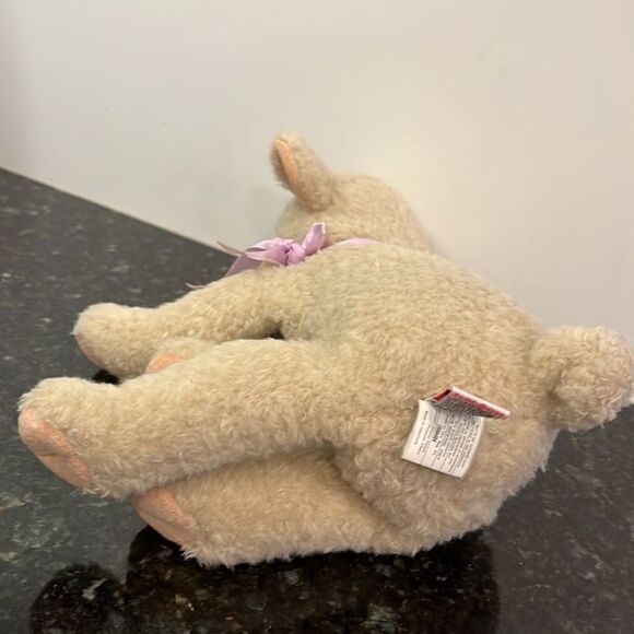 1997 Vintage TY Beanie Baby Buddy LOVIE The Sheep Lamb Plush Stuffed Animal 10" - Picture 7 of 9